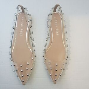 Gianni Bini, Lizziee Studded Clear Flats